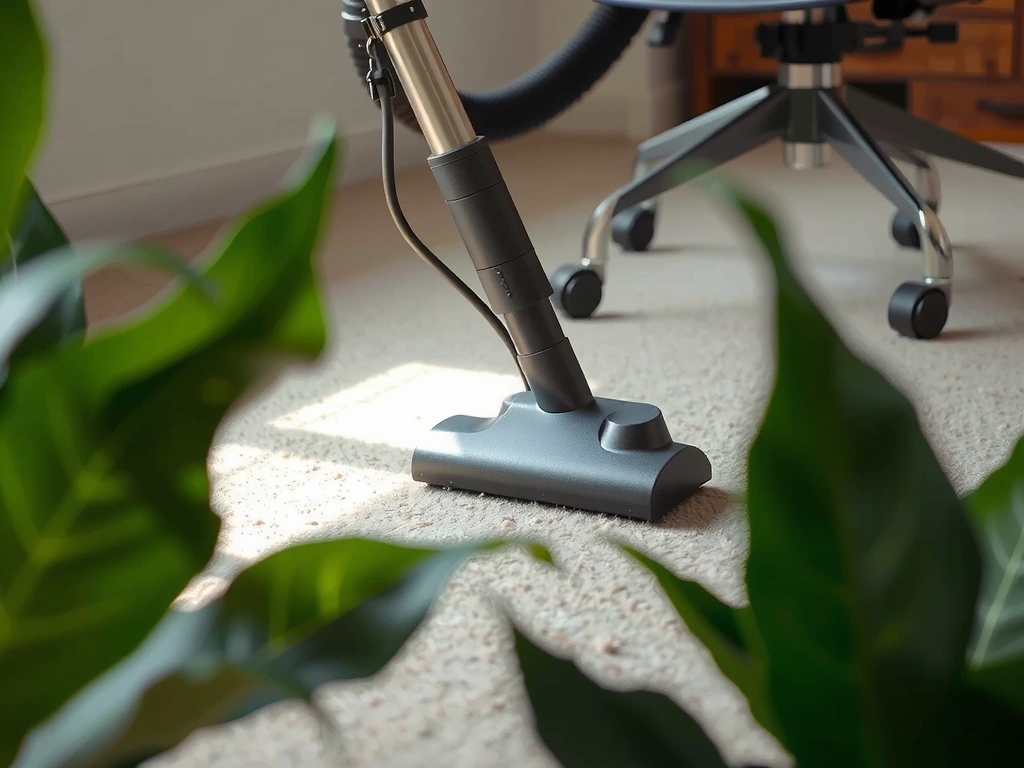 Hloubkové čištění koberců v kanceláři