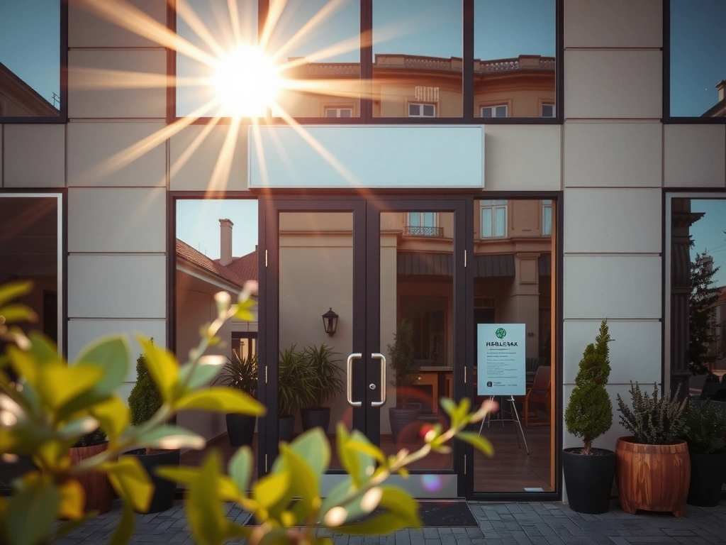 Vstup do sídla shinebasey na Hybernské 5